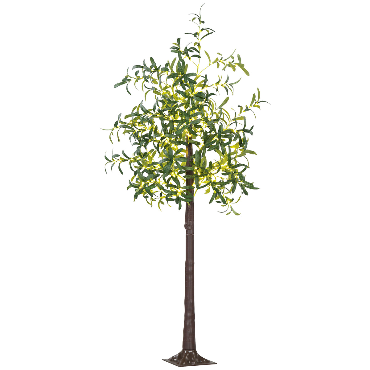180cm Artificial Olive Tree on a white background