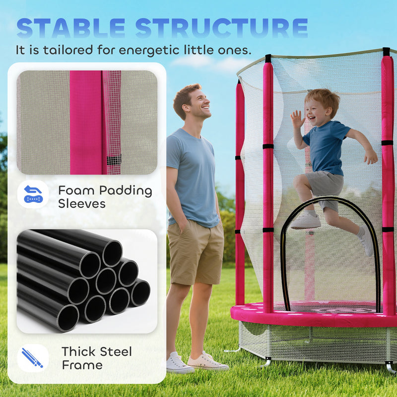 4.6ft toddler trampoline – image 4
