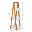 3-tier A-frame bathroom shelf – image 3