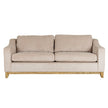 Fairmont cream sofa from the front