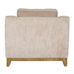 back of the Fairmont cream armchair