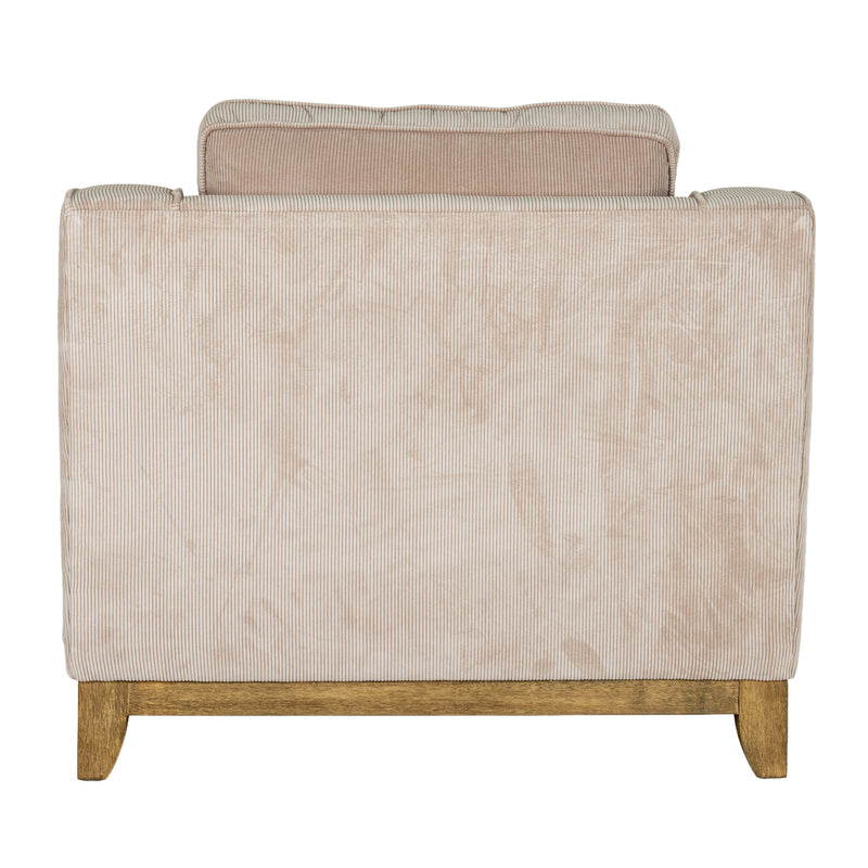 back of the Fairmont cream armchair