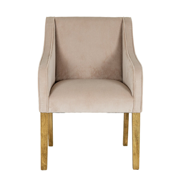 Fairmont dining chair from the front