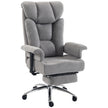 HOMCOM Big and Tall Office Chair, 250 kg Heavy Duty Executive Desk Chair with Adjustable Padded Armrests and High Back
