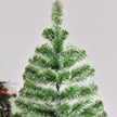 HOMCOM 7FT Indoor Christmas Tree Artificial Decoration Xmas Gift with Metal Stand Branch Tips – view 9
