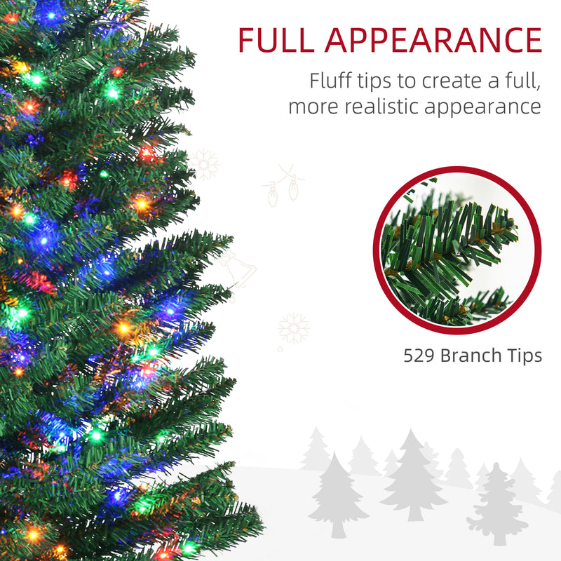 7.5ft pre-lit pencil Christmas tree – image 5