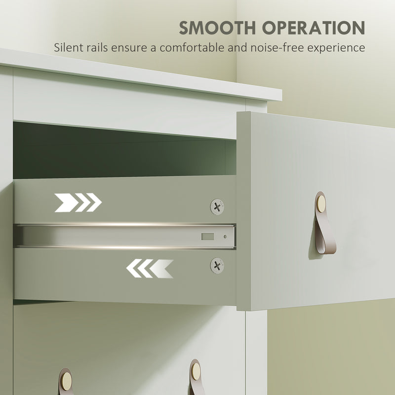 Green 4-drawer chest – image 7