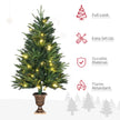 4ft pre-lit Christmas tree with vase base – image 8