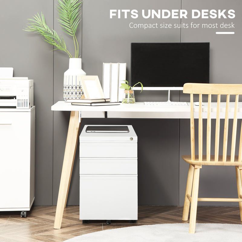 3-drawer metal filing cabinet – image 7