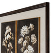 Four Botanicals Framed Wall Art in Classic Frame – 100 × 80cm, corner of the classic frame