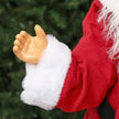 Close-up of Santa's clothing and accessories