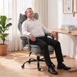 Big and tall wingback office chair – image 9