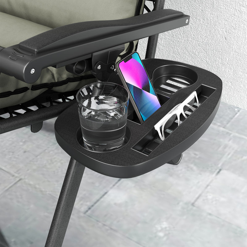Grey zero gravity recliner chairs – image 9