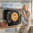 4kg black tumble dryer – image 5