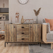 Mango wood-effect sideboard – image 2