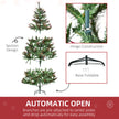 6ft pre-lit spruce Christmas tree – image 6