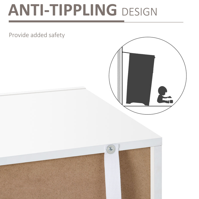 White LED high gloss sideboard – image 6