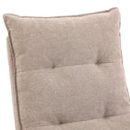 Recliner Armchair, Chenille Recliner Chair with Massage and Heat, 360° Swivel Rocking Manual Recliner, Brown