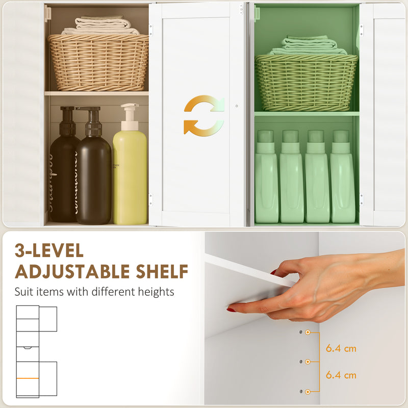 Tall bathroom cabinet with sensor lights – image 6