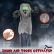 210cm Animated Skeleton Werewolf with Glowing Eyes – image 6 of 9