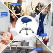 Dark blue saddle stool – image 5
