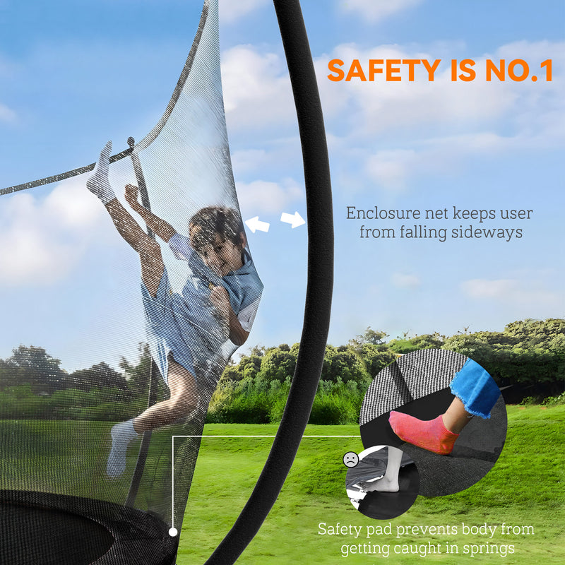 10ft outdoor trampoline – image 4