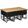 10-seater rattan cube dining set – image 10
