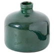 Garda emerald glazed Eve vase