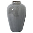 Garda grey glazed tall Juniper vase