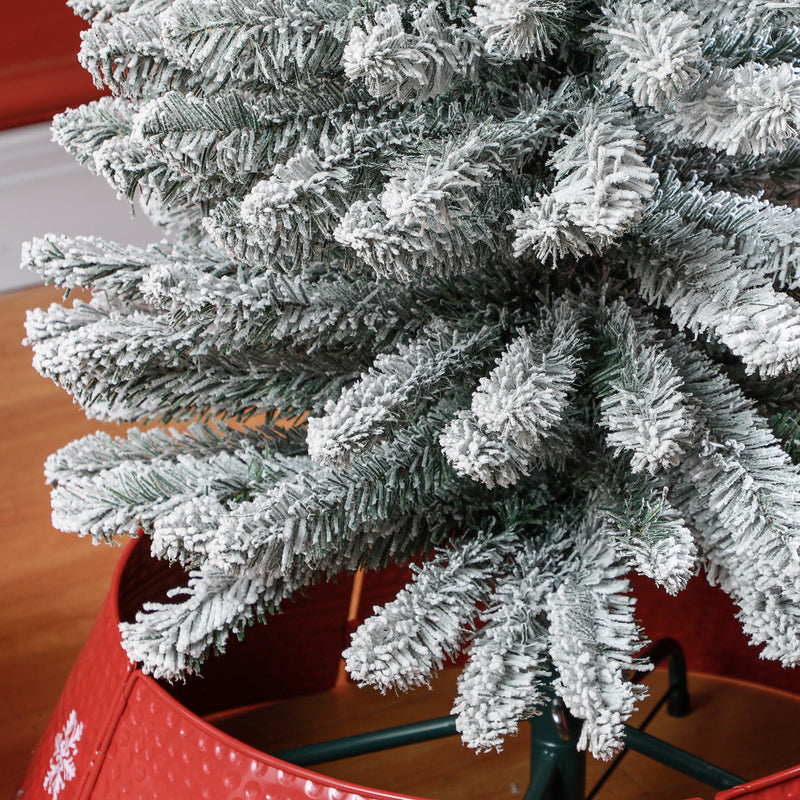 6ft snowy pencil Christmas tree – image 8