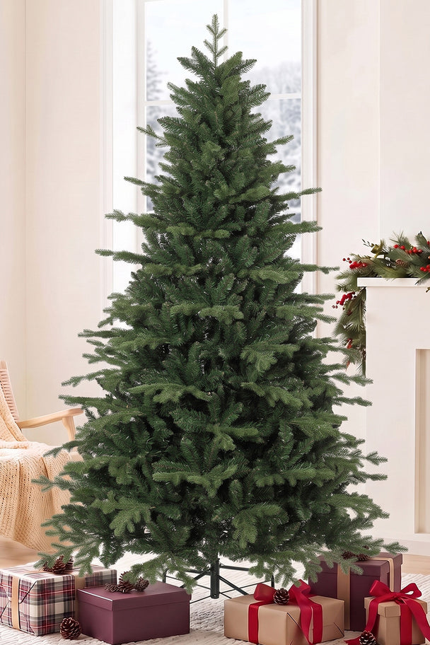 7ft wide artificial Christmas tree – image 2