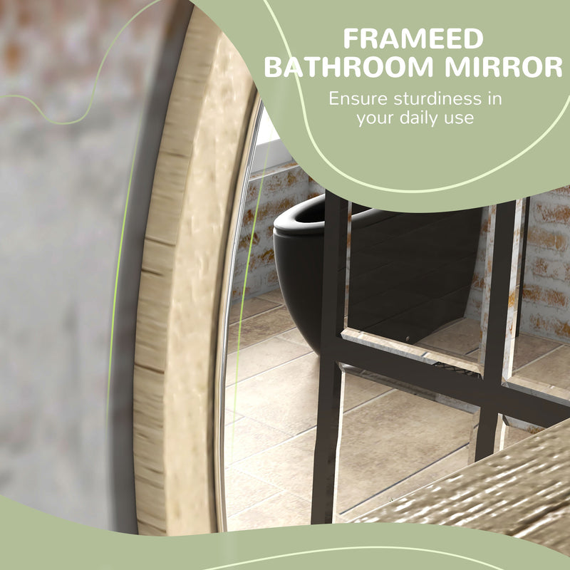 Round mirror with shelf – image 5