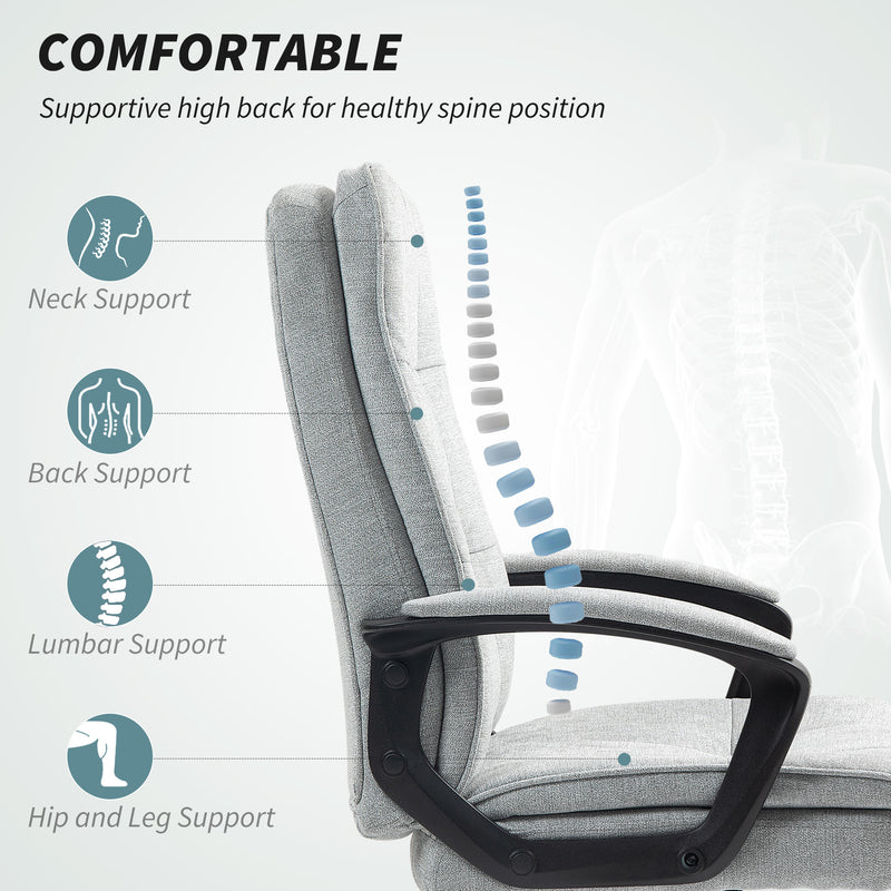 Double-padded office chair – image 4