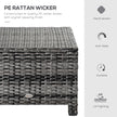Rattan footstool ottoman – image 4
