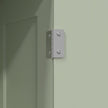 HOMCOM 185 cm Tall Bathroom Cabinet with Arched Doors - Light Green – view 10