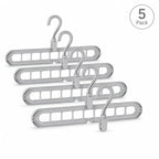 9-Hole Space-Saving Clothes Hanger Organizer