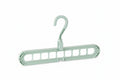 Foldable 9-Hole Space-Saving Clothes Hanger