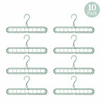 9-Hole Space-Saving Clothes Hanger Organizer