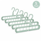 9-Hole Space-Saving Clothes Hanger Organizer