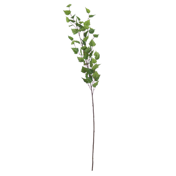 single green artificial branch spray