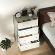 4-drawer fabric chest of drawers – image 7