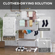 4-shelf clothes airer – image 5