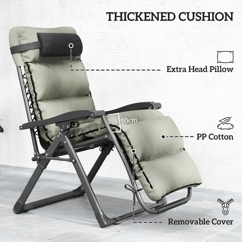 Grey zero gravity recliner chairs – image 6