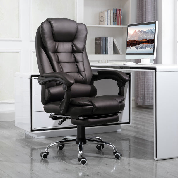 Executive office chair with footrest – image 2