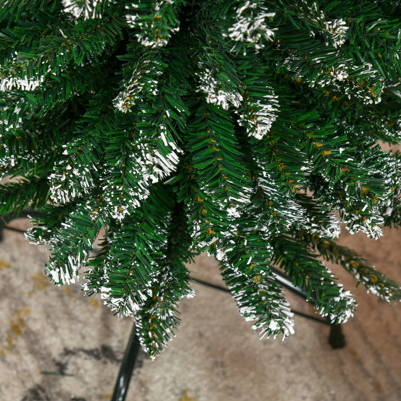 6ft snow-dipped pencil Christmas tree – image 9