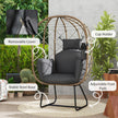 Standing rattan egg chair – image 7
