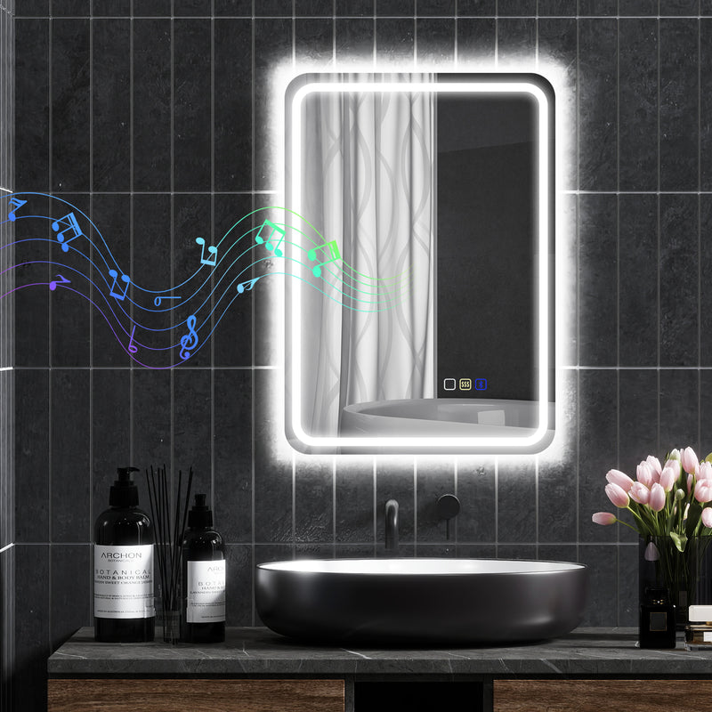 70 x 50 cm Bluetooth LED mirror – image 10