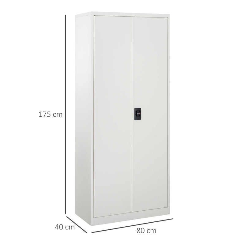 Tall steel filing cabinet – image 3