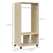 60 cm natural open wardrobe – image 3