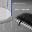 Blue 10ft trampoline replacement net – image 6